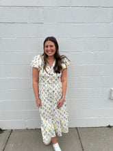 Load image into Gallery viewer, Ruffle Neck Collar Midi Dress
