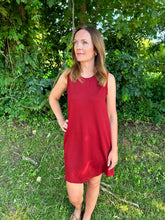 Load image into Gallery viewer, Smocking Edge Solid Shift Dress
