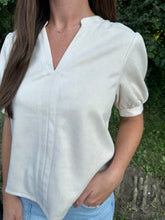 Load image into Gallery viewer, Soft Suede V Neck Top
