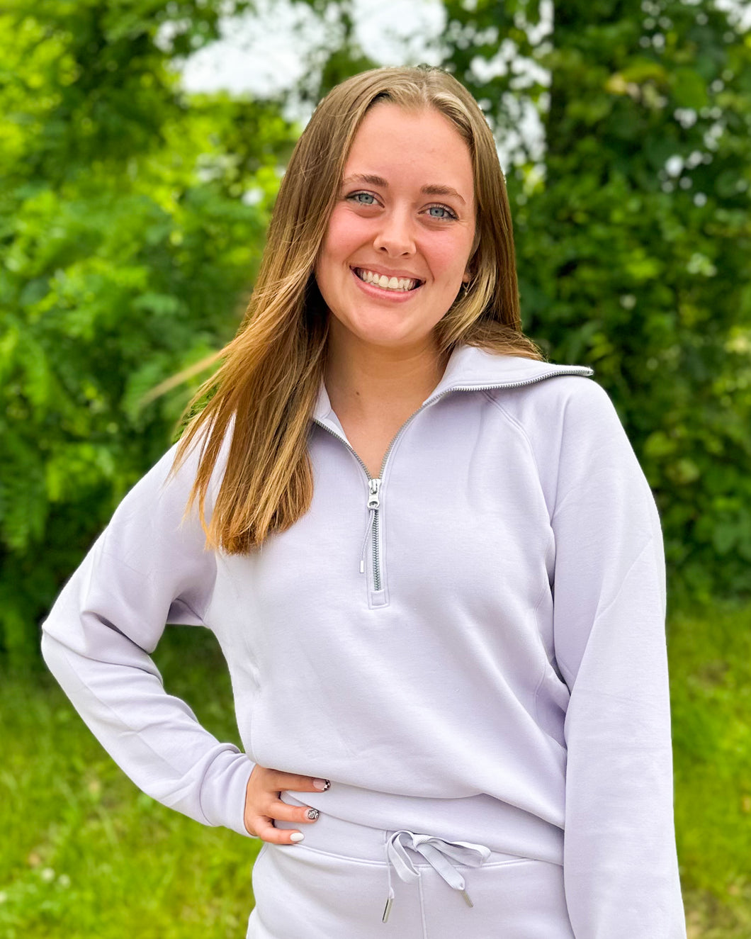 SPANX Airessentials Half Zip