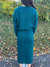 Load image into Gallery viewer, Brushed Midi Sweater Skirt Set
