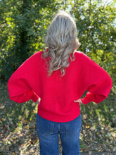 Load image into Gallery viewer, Long Sleeve Front Bow Sweater Cardigan
