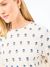 Load image into Gallery viewer, Sophie Navy Floral Foulard Pajama Pant Set
