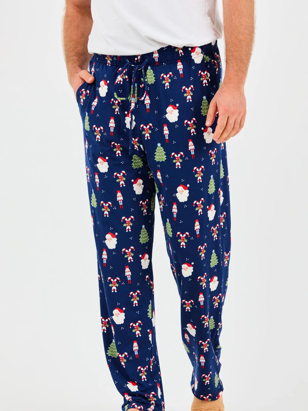 Mens Peppermint Pine Holiday Pajama Pant
