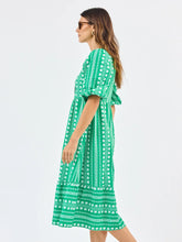 Load image into Gallery viewer, Riley Heritage Stitch Green Dress
