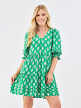 Load image into Gallery viewer, Early Riser Green Raya Dress
