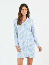 Load image into Gallery viewer, Charlotte Daisy Chain Blue Nightshirt
