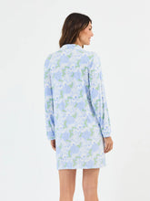 Load image into Gallery viewer, Charlotte Daisy Chain Blue Nightshirt

