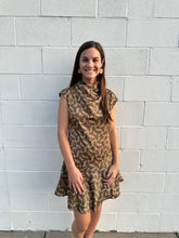 Load image into Gallery viewer, Silk Horse Print Sleeveless Dress
