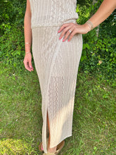 Load image into Gallery viewer, Glimmer Sweater Tank &amp; Glimmer Midi Skirt Set
