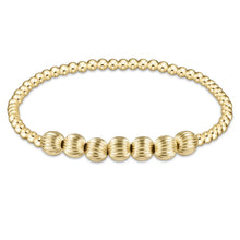 Load image into Gallery viewer, Dignity Bliss Bead Bracelet - Gold
