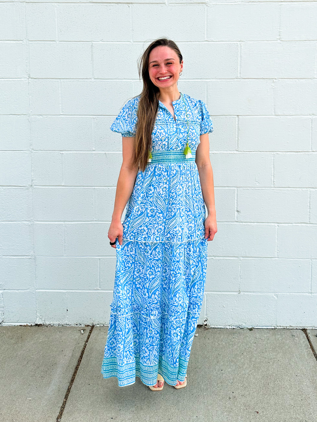 Icy Blue Zumira Maxi