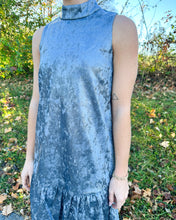 Load image into Gallery viewer, Aubree Velvet Mock Neck Dress
