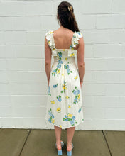 Load image into Gallery viewer, Zula Flora Ruffle Trim Milo Midi Dress
