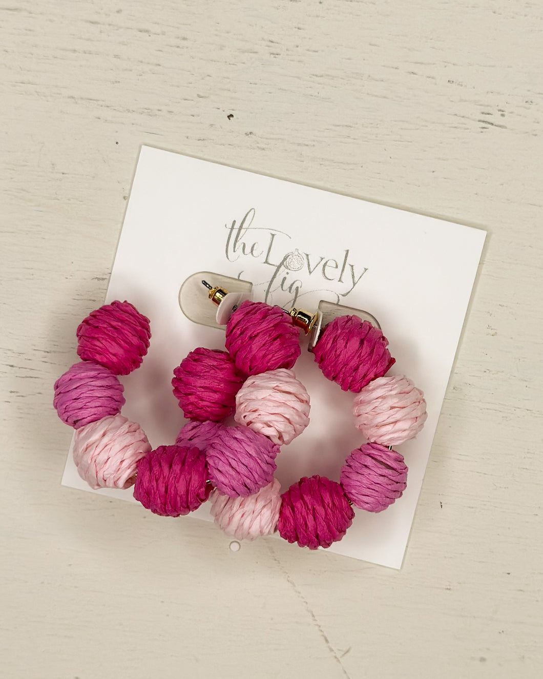 Clara Pom Pom Hoop Earrings