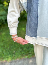 Load image into Gallery viewer, Color Block Long Sleeve Pullover and Pants Set
