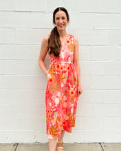 Load image into Gallery viewer, Lenea Maxi Dress Callawassie Flowers Pink
