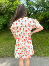 Load image into Gallery viewer, Cream Poppy Floral Print Dress
