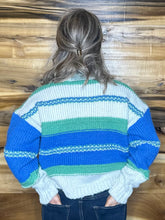 Load image into Gallery viewer, Multi Color Stripe Sweater
