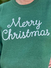 Load image into Gallery viewer, Christmas Long Sleeve Rounded Bottom HiLo Fleece
