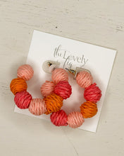 Load image into Gallery viewer, Clara Pom Pom Hoop Earrings
