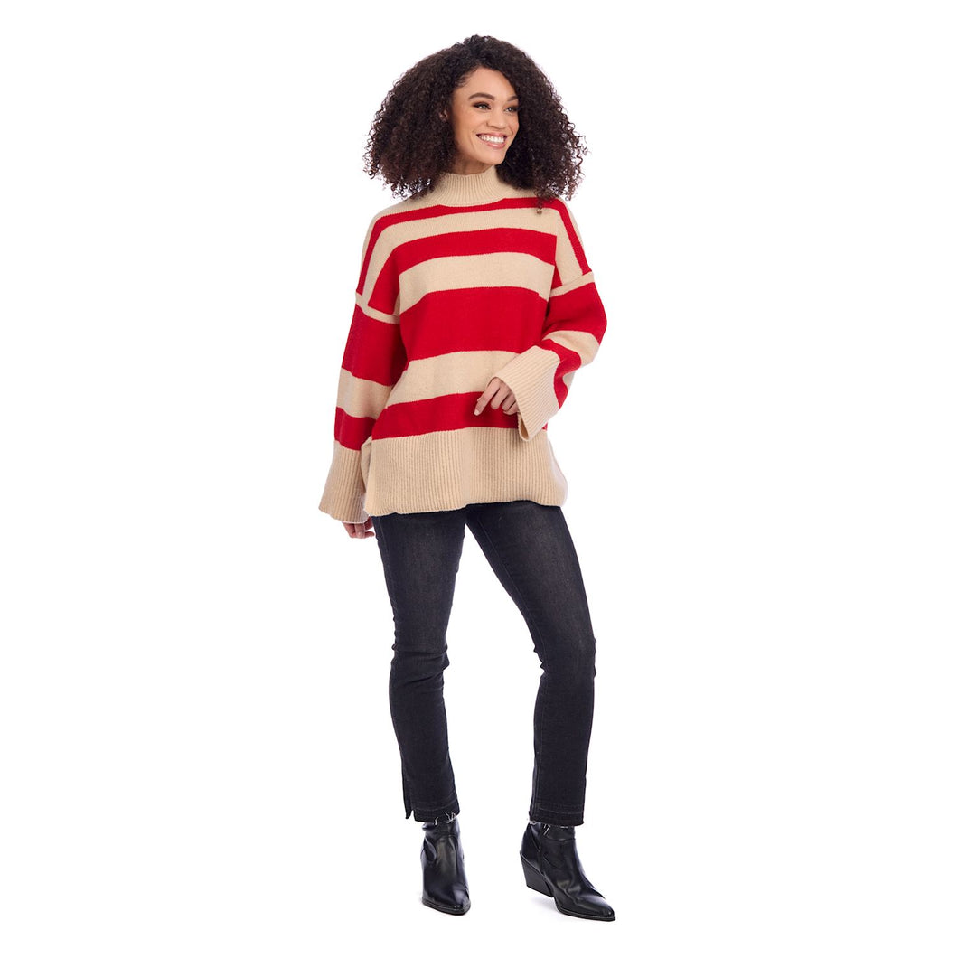 Costner Striped Sweater
