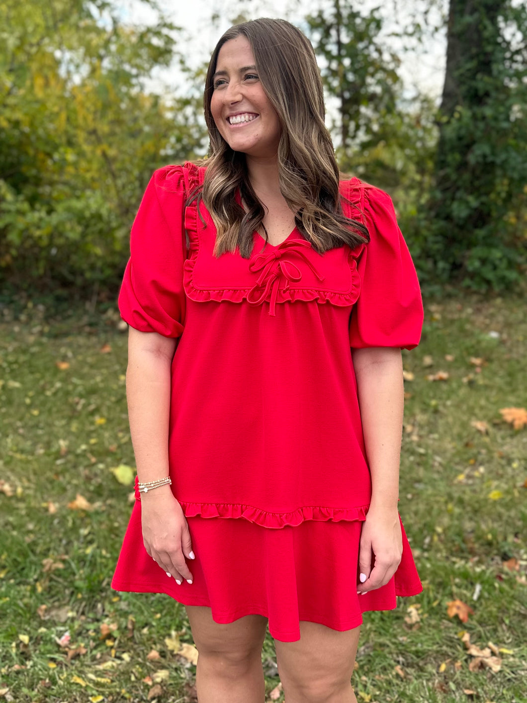 Red Mercedes Dress