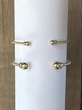 Load image into Gallery viewer, Classic Bead Cuff - Gold
