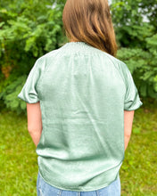 Load image into Gallery viewer, Seafoam Mock Neck Top
