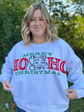 Load image into Gallery viewer, Christmas Crew-Neck Blousant Oversized Fleece
