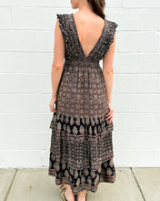 Load image into Gallery viewer, Mimosa Midnight Merlot Maxi Dress
