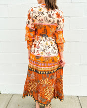 Load image into Gallery viewer, Paris Tribal Print Maxi Dress
