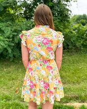 Load image into Gallery viewer, Buttercream Garden Mauve Dress
