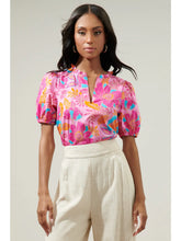 Load image into Gallery viewer, Coconut Grove Kenni Split Neck Top
