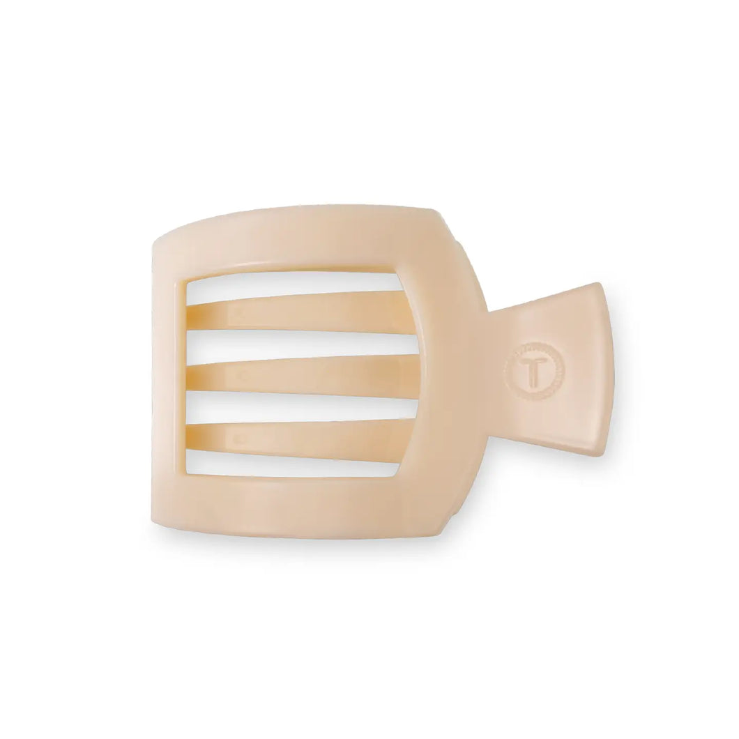 Medium Flat Square Hair Clip - Teleties