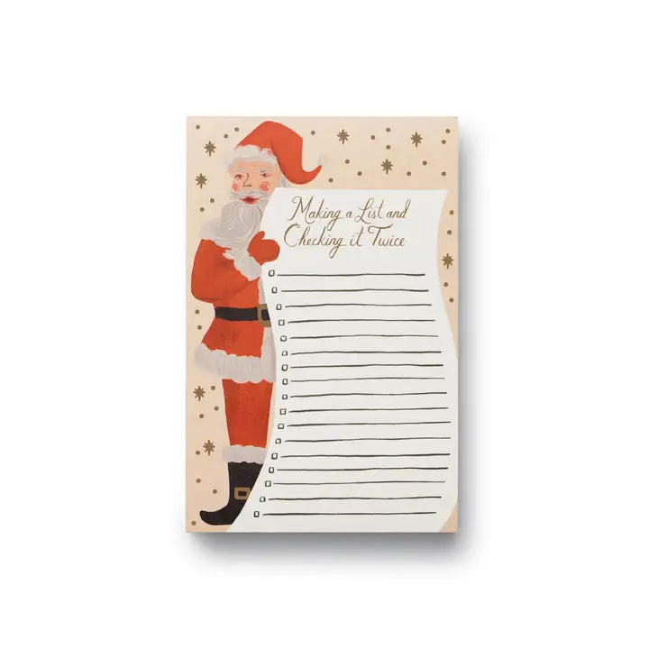 Rifle Paper Co Holiday Blank Notepad