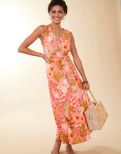 Load image into Gallery viewer, Lenea Maxi Dress Callawassie Flowers Pink
