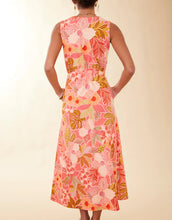 Load image into Gallery viewer, Lenea Maxi Dress Callawassie Flowers Pink
