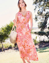 Load image into Gallery viewer, Lenea Maxi Dress Callawassie Flowers Pink
