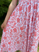 Load image into Gallery viewer, Coral Floral Heather Dress
