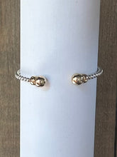 Load image into Gallery viewer, Classic Bead Cuff - Mixed Metal
