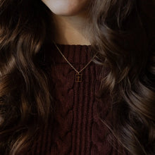 Load image into Gallery viewer, Cut Out Cross Necklace
