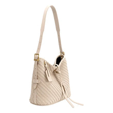 Load image into Gallery viewer, Thalia Bone Vegan Leather Tote Bag
