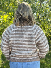 Load image into Gallery viewer, Este Metallic Stripe Cardigan
