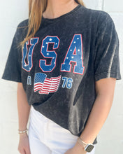 Load image into Gallery viewer, USA 1776 4th of July Graphic Tee
