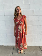 Load image into Gallery viewer, Ruffled Floral Dress
