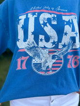 Load image into Gallery viewer, USA Oversized Graphic Tee
