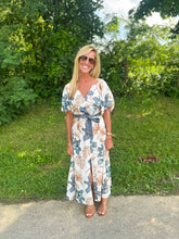 Load image into Gallery viewer, Hibiscus Denim Sorrento Dress
