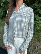 Load image into Gallery viewer, Emerald Cove River Plaid Button Up
