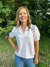 Load image into Gallery viewer, Soft Suede V Neck Top
